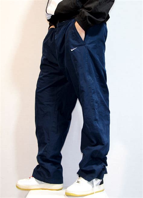 gym vintage pants nike mannen|Vintage Nike Trackpants Blue LG. Thermafit Royal Blue Loose Fit.